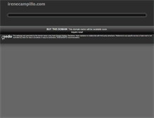 Tablet Screenshot of irenecampillo.com